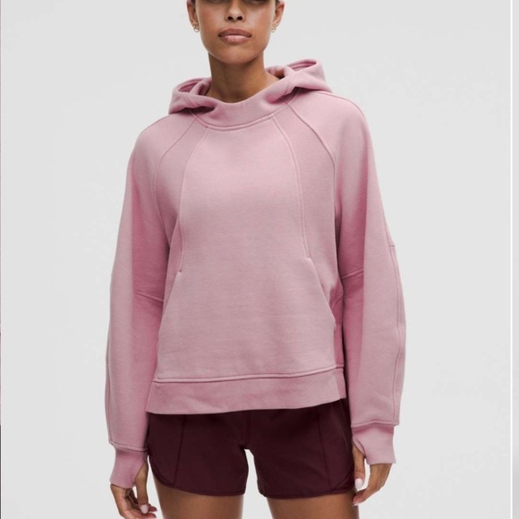lululemon athletica Tops - Lululemon Scuba Oversized Side-Slit Hoodie Size XS/S